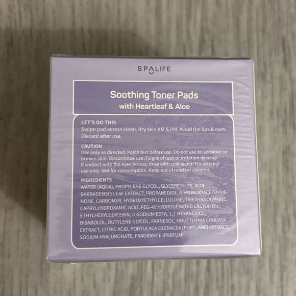 Spalife rest and reset soothing toner pads. Brand new and sealed. - Picture 3 of 5